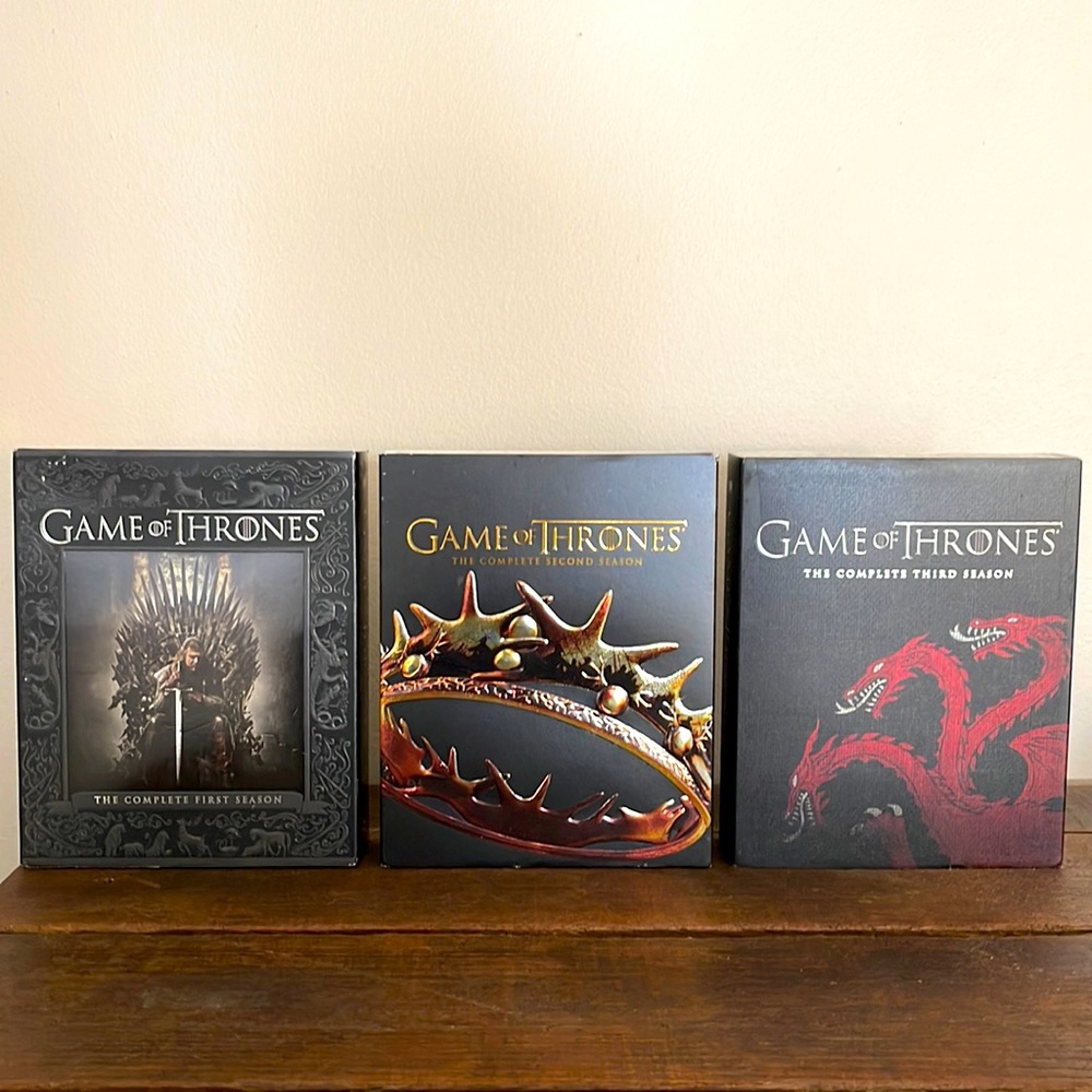 Game Of Thrones Blue-Ray Seasons 1-3